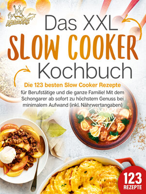 cover image of Das XXL Slow Cooker Kochbuch